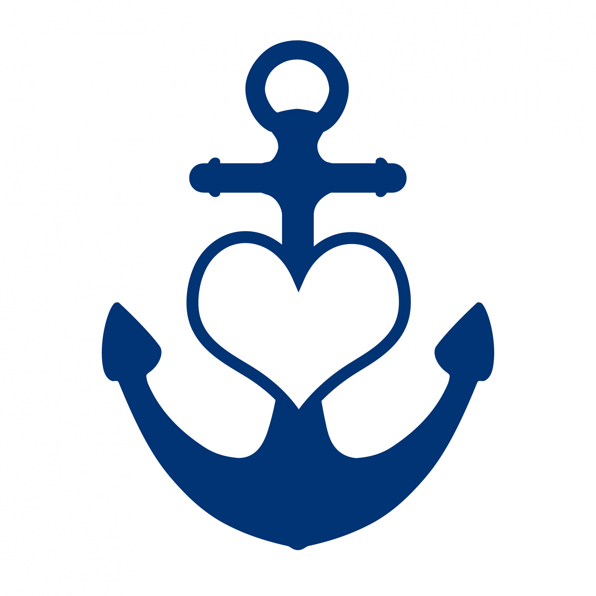 Anchor Heart Nautical Clipart Free Stock Photo - Public Domain Pictures
