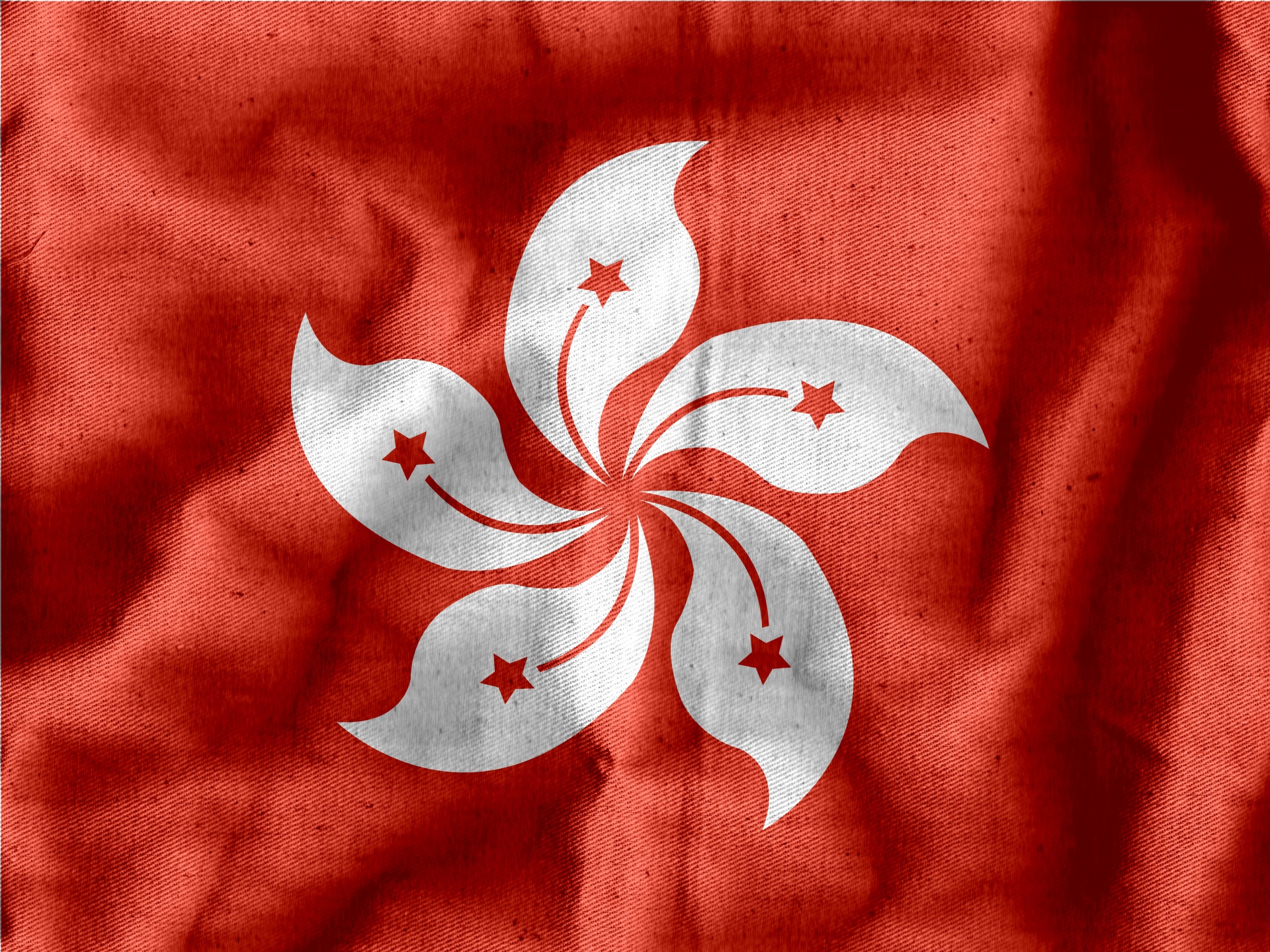 Flagga av Hong Kong, Kina