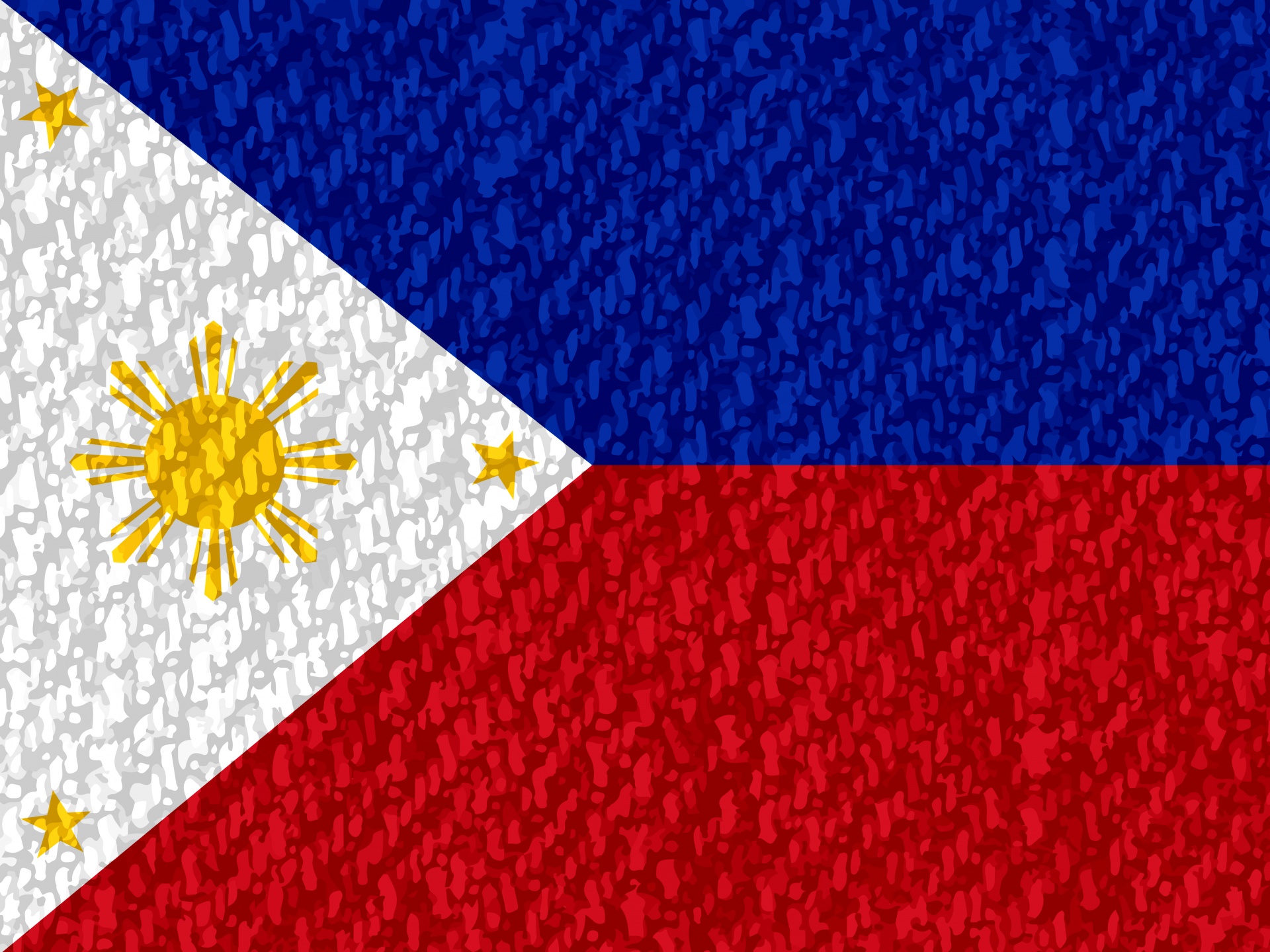 9. Bold Filipino Flag Nail Art - wide 2