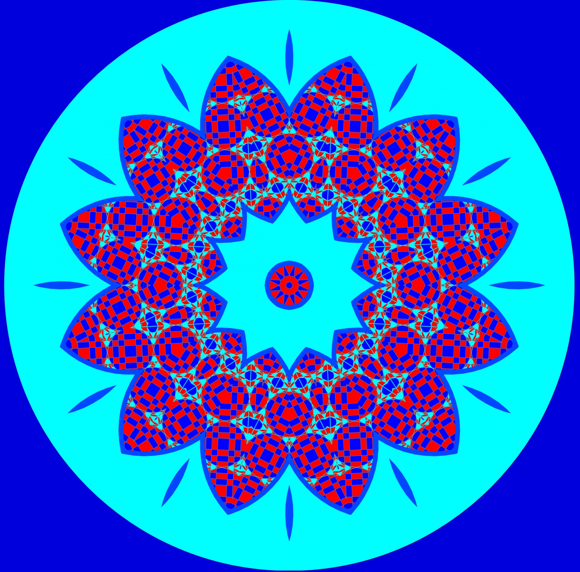 Openwork Mandala - Flower