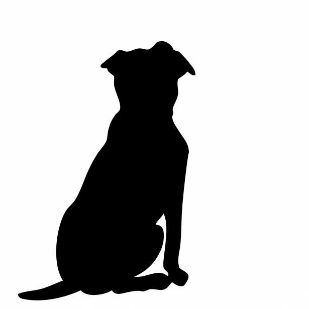 Featured image of post Silhouette Dog Sitting Clipart The advantage of transparent image is that it can be used efficiently