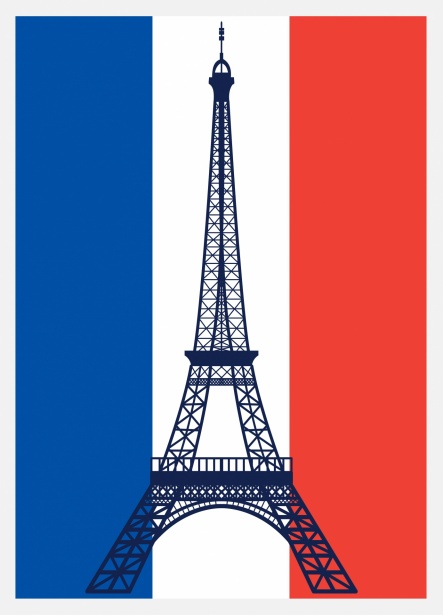 フランスの旗エッフェル塔 無料画像 Public Domain Pictures