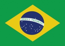 Návrh vlajky téma Brazílie