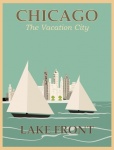Cartaz de viagens de Chicago