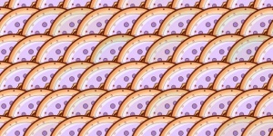 Donuts Pattern Texture, Doughnut