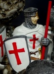 English Templar Knight Toy Model