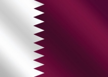 Vlajka Katarských témat myšlenkový desig
