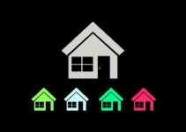 Home Icon And Real Estate Concept