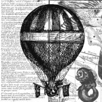 старинный воздушный шар