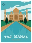 Indien-Reiseplakat