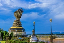 Lan Phanom Naka Landmarks Mekong River
