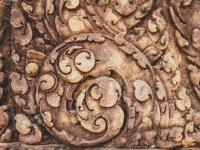 Arte lineal Angkor Wat, Angkor Thom