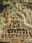 Arte lineal Angkor Wat, Angkor Thom