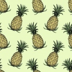 Ananas Wallpaper achtergrond