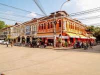 Mercado de Siem Reap Camboya