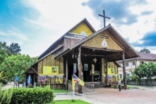 The largest wooden Christian church