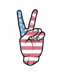 Victory Sign 4th July
