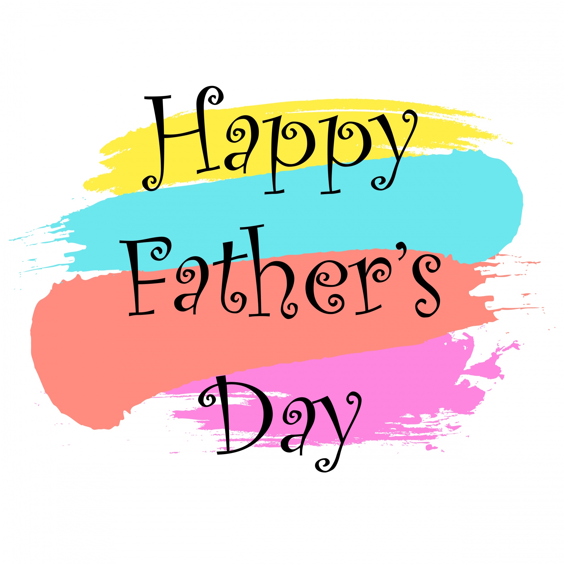 Father's Day Card Designs Happy Fathers Day Card Design Vector
