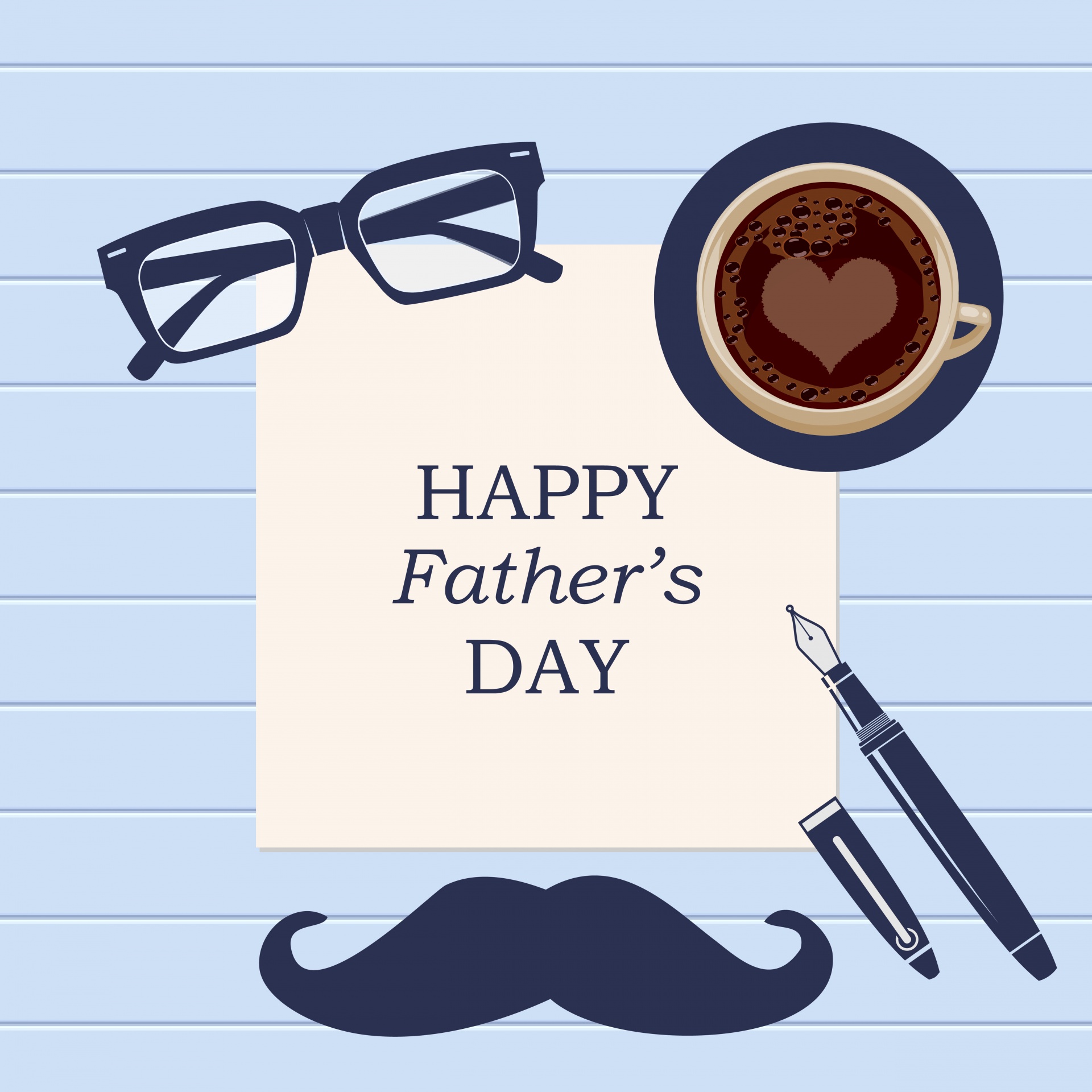 Fathers Day Card Template Free Stock Photo Public Domain Pictures