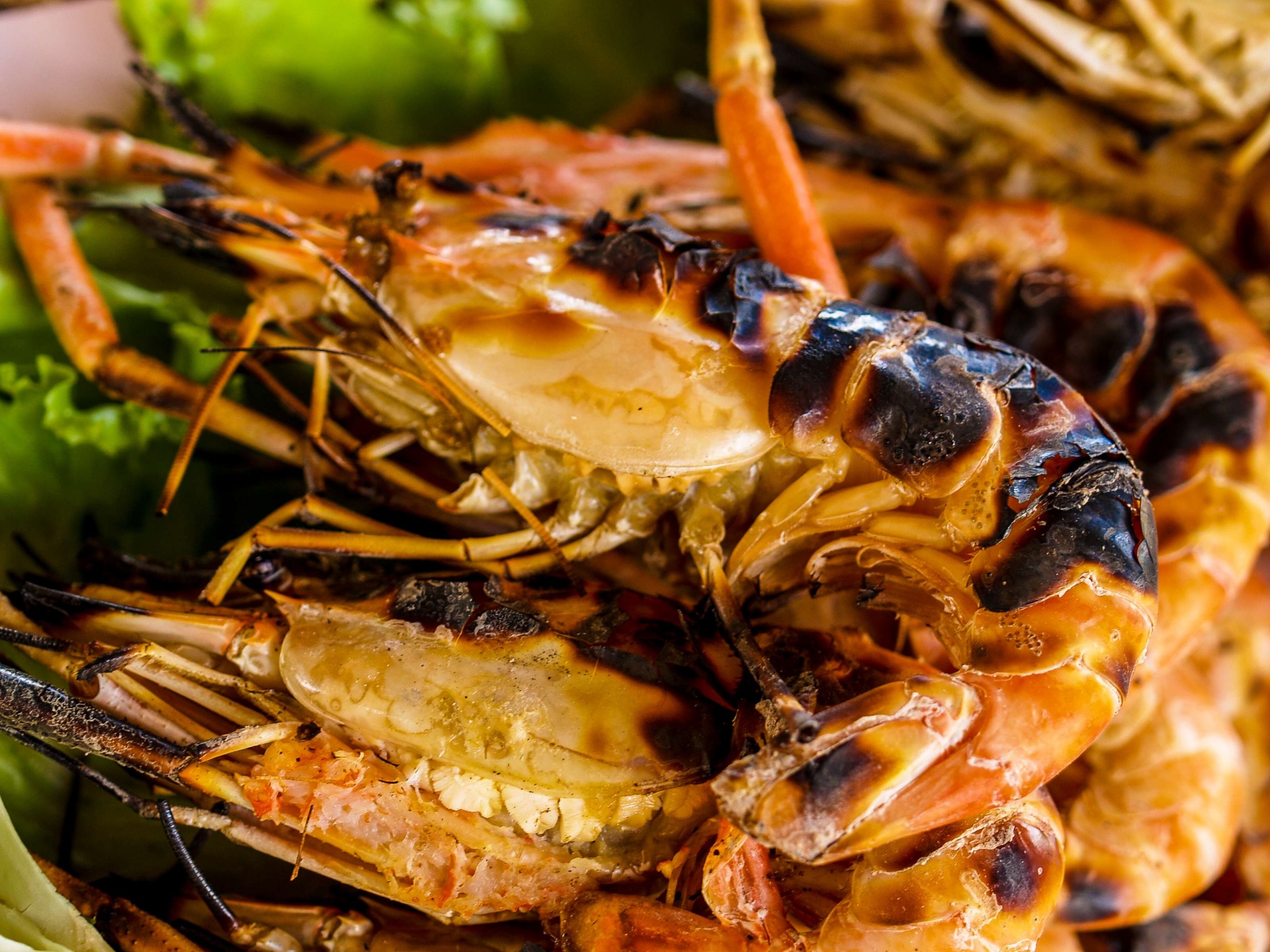 Shrimp Grilled Thai Foods Free Stock Photo - Public Domain Pictures