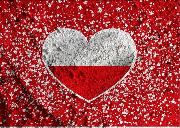 Love Poland Flag Sign Heart Symbol Free Stock Photo - Public Domain Pictures