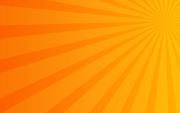 サンバースト 太陽光線オレンジ背景 無料画像 Public Domain Pictures