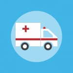 Ambulance ilustrace