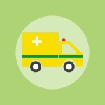 Ambulance ilustrace