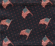 Bandiera americana sfondo vintage