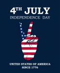 Americký den nezávislosti pozadí