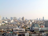 Vista superior de Bangkok