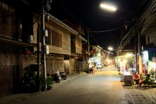 Chiang Khan Street Loei, Tailandia