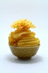 Delicious Potato Chips In Bowl