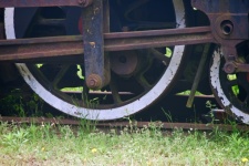 旧机车车轮的详细信息