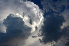 Dramatische storm cloudscape