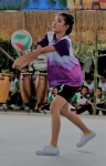 Kvinnlig volleybollspelare