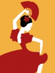 Flamenco tanečnice