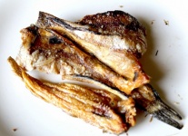 Smažené ryby thajské jídlo