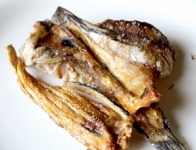 Smažené ryby thajské jídlo