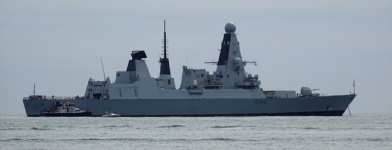 Navio de guerra HMS Diamond D34