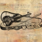 Vintage fiol