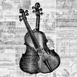 Vintage fiol