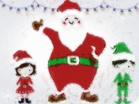 Święty Mikołaj i Elfy