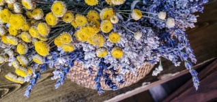 Buchet de flori de lavandă