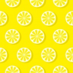 Fond de tranches de citron