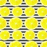 Fond de tranches de citron