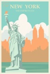 New York reizen poster