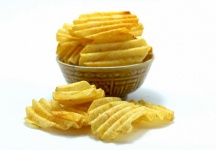 Snack burgonya chips