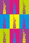 Statue Of Liberty Pop Art