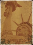 Plakat Statua Wolności